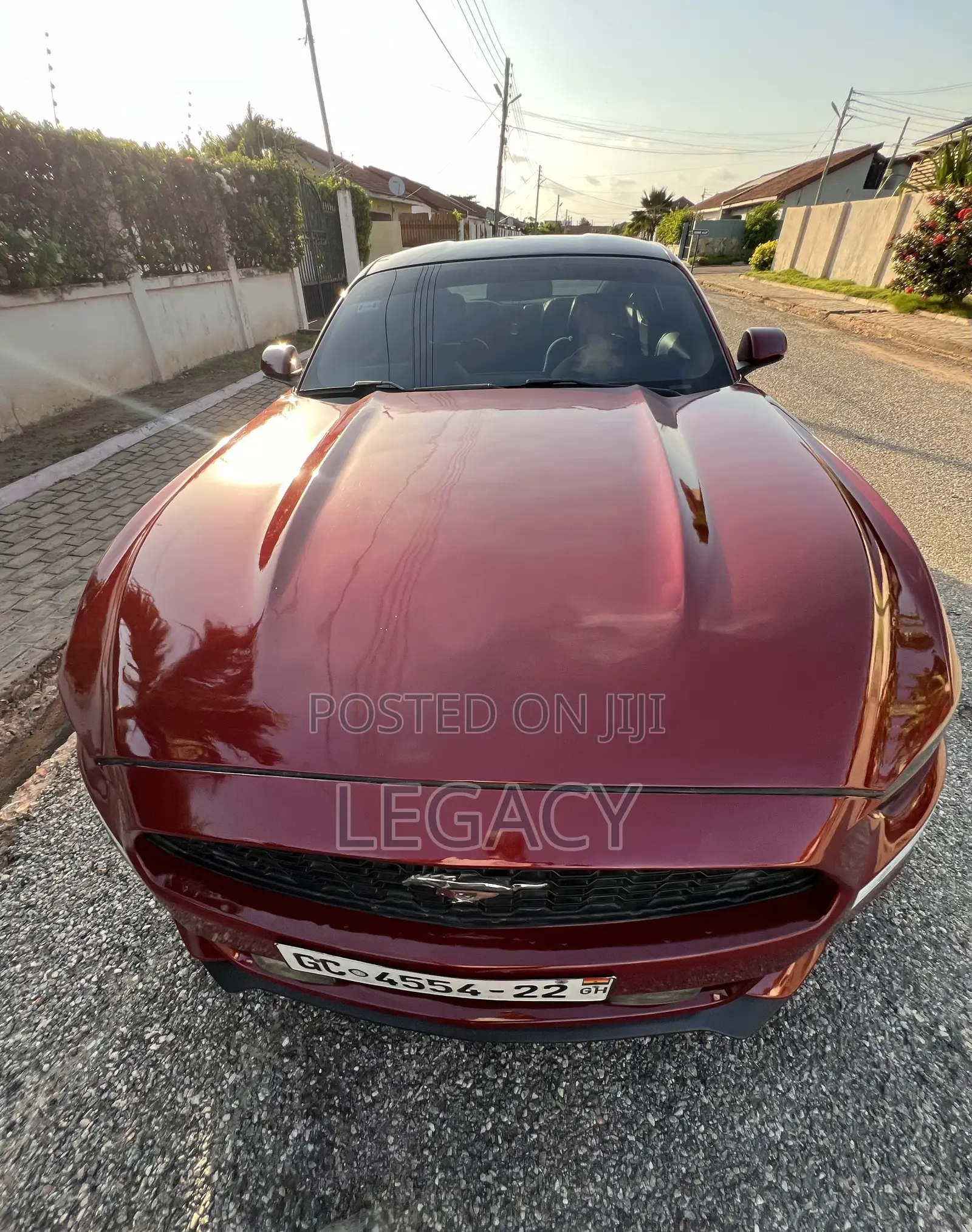 Ford Mustang EcoBoost 2dr Coupe (2.3L 4cyl Turbo 6M) 2015 Burgundy