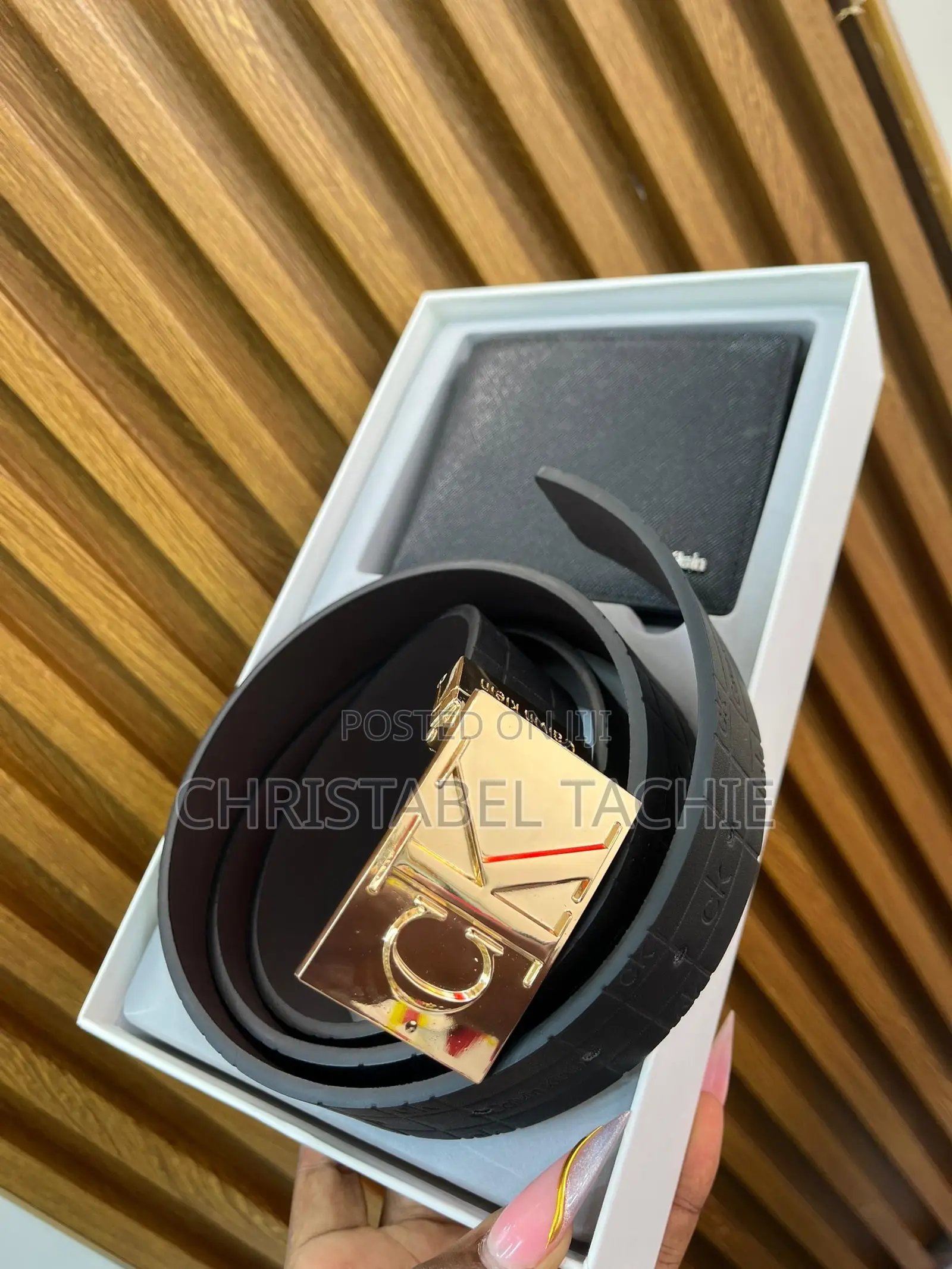 Original Men’s Wallet and Belt Set