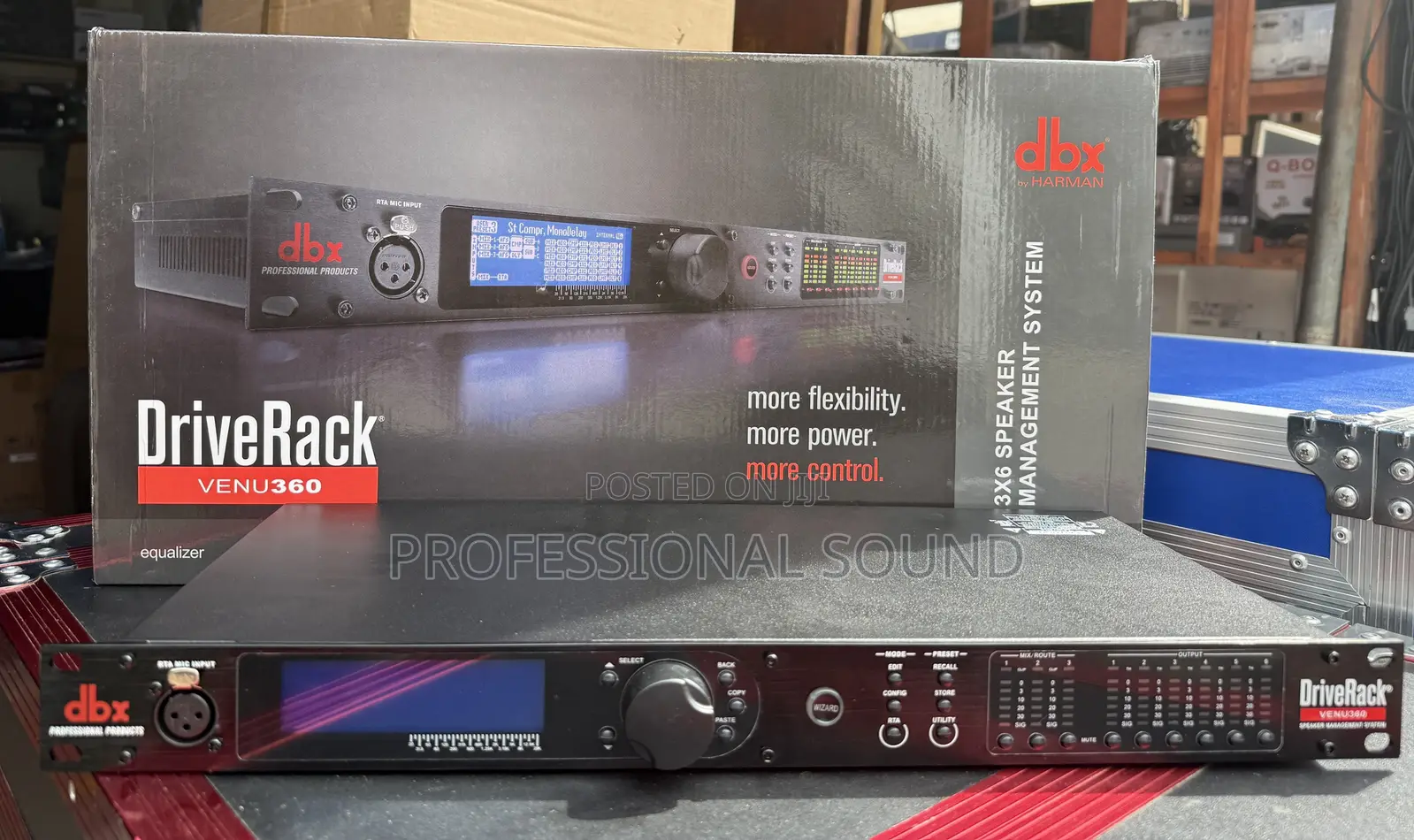 DBX DriveRack VENU360, a 3-Input, 6-Output Digital
