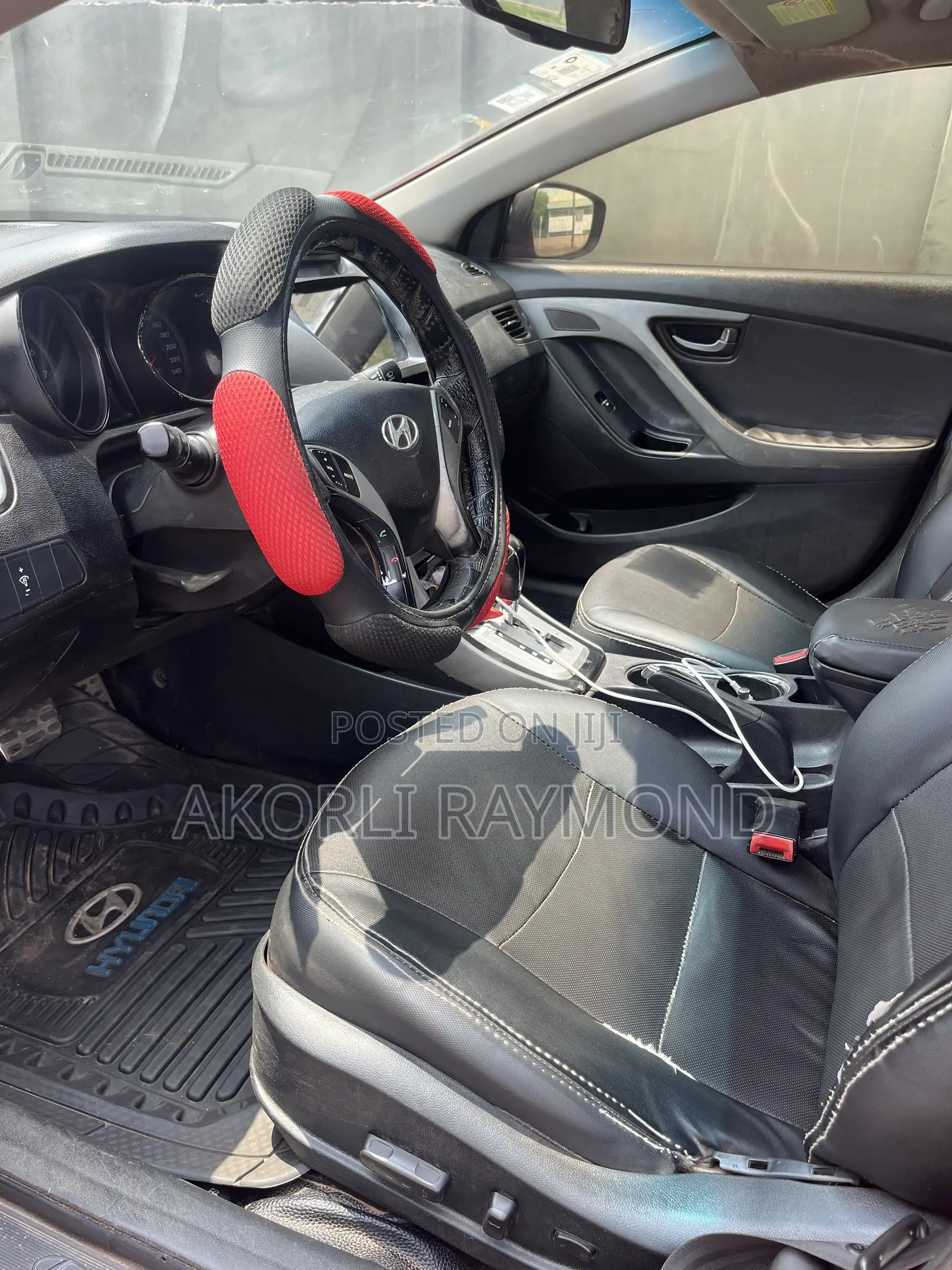 Hyundai Elantra GLS 2012 Red