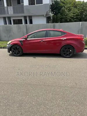 Hyundai Elantra GLS 2012 Red