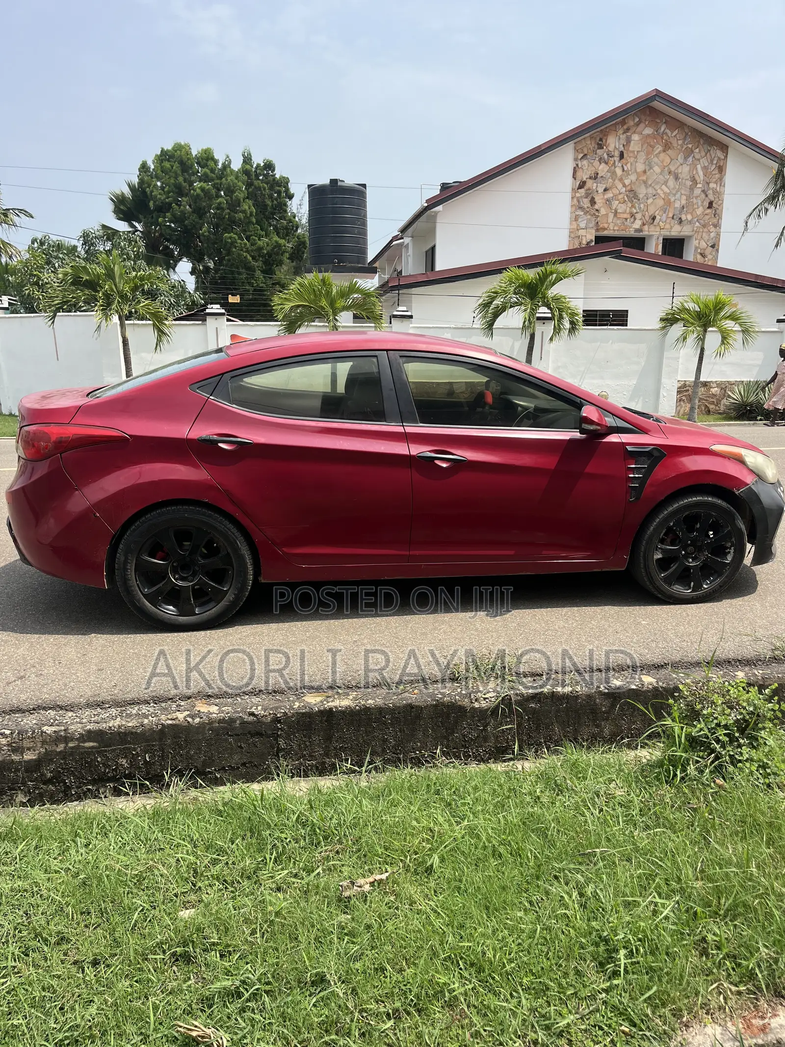 Hyundai Elantra GLS 2012 Red