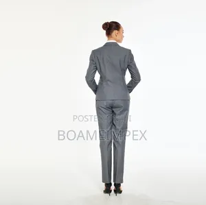 Ladies Trouser Suit Ash