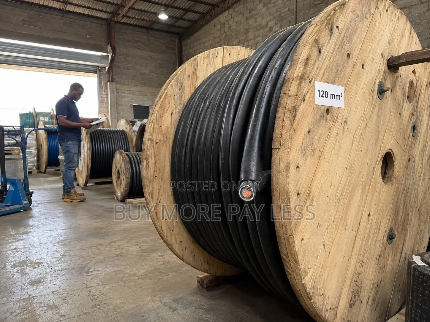 120mm2 Single-Core Armoured Copper Power Cable