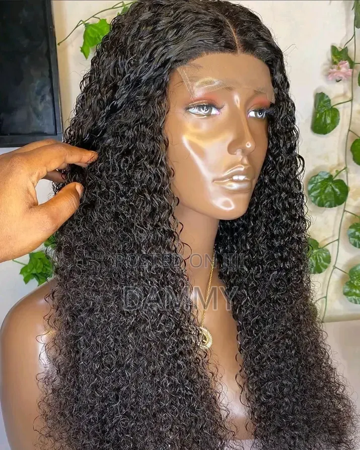 Full Frontal Human Hair Pixel Curls,32 Incs