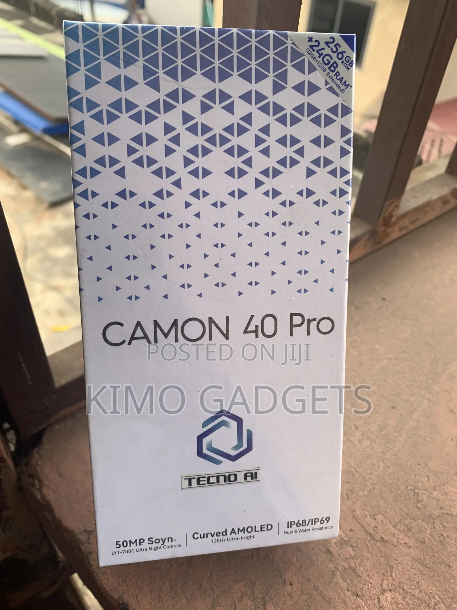 New Tecno Camon 40 Pro 5G 256 GB Gray