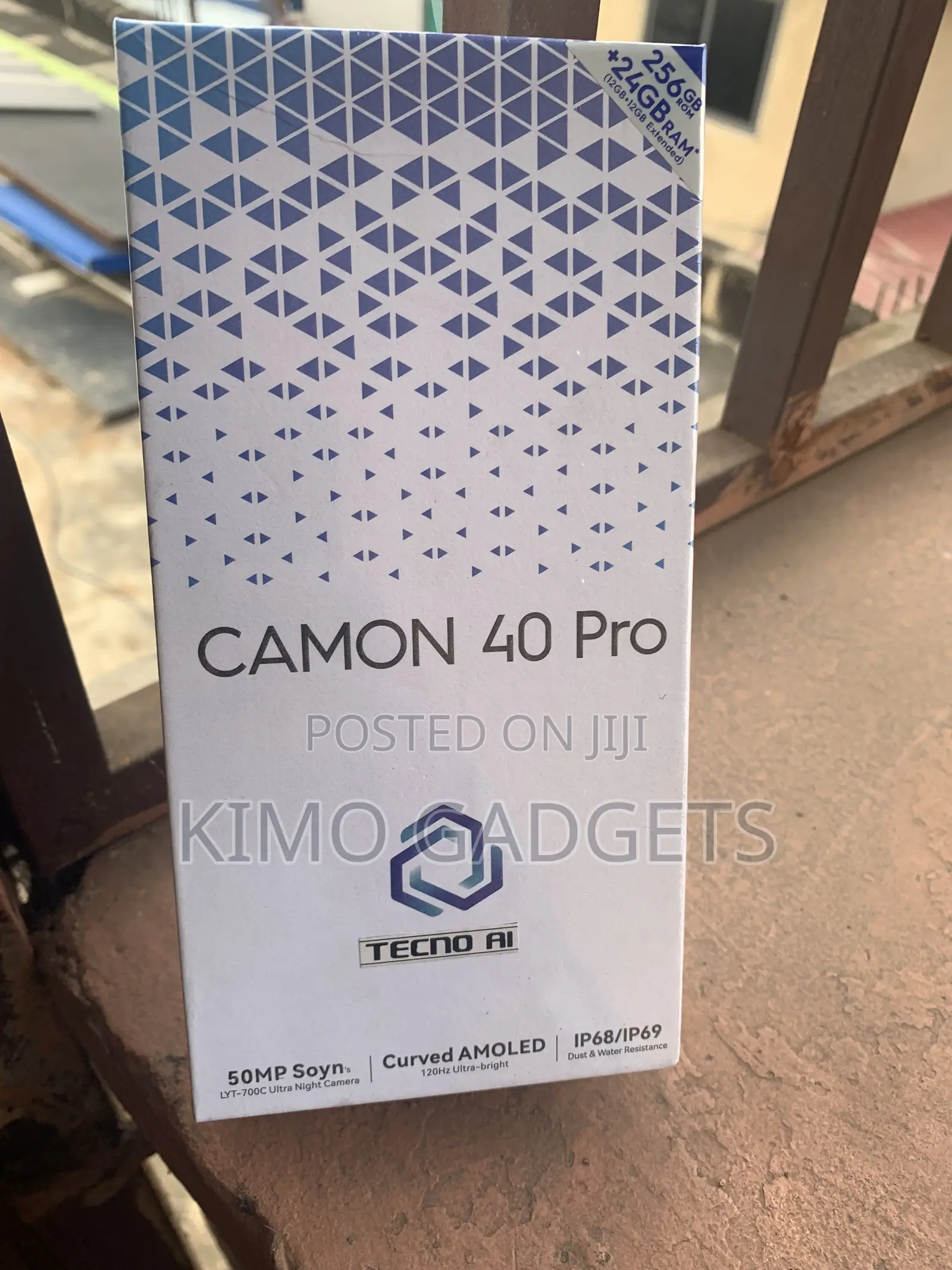 New Tecno Camon 40 Pro 5G 256 GB Gray