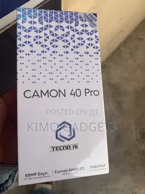 New Tecno Camon 40 Pro 5G 256 GB Gray