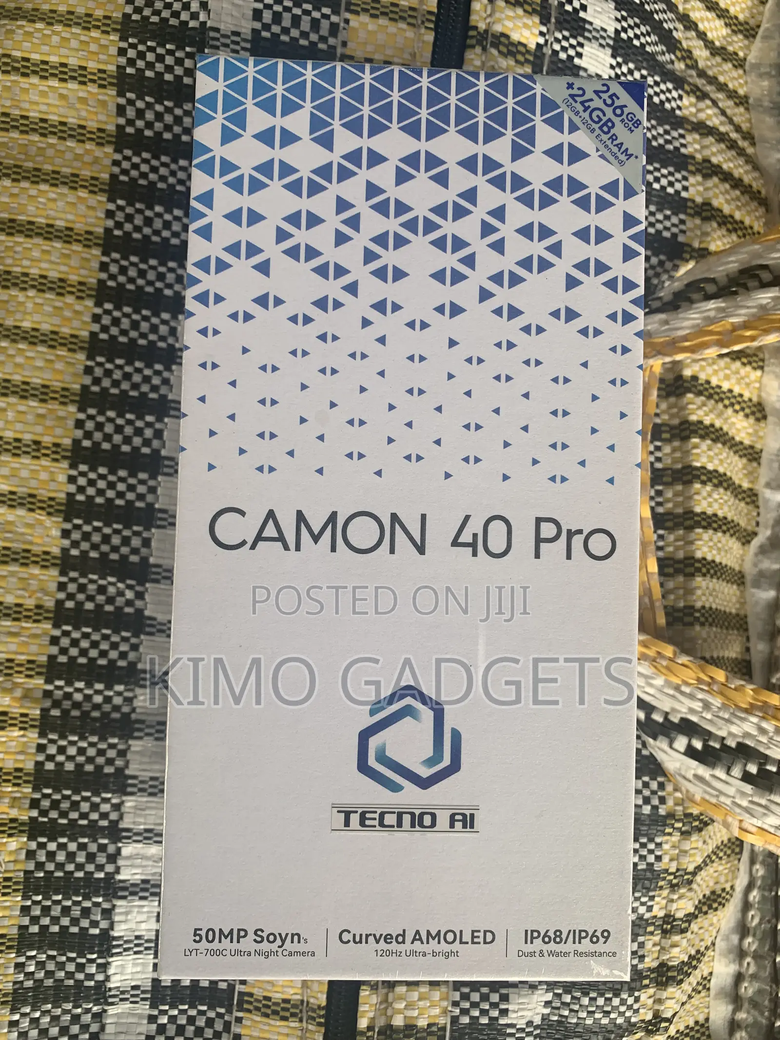New Tecno Camon 40 Pro 5G 256 GB Gray