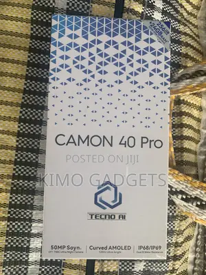 New Tecno Camon 40 Pro 5G 256 GB Gray