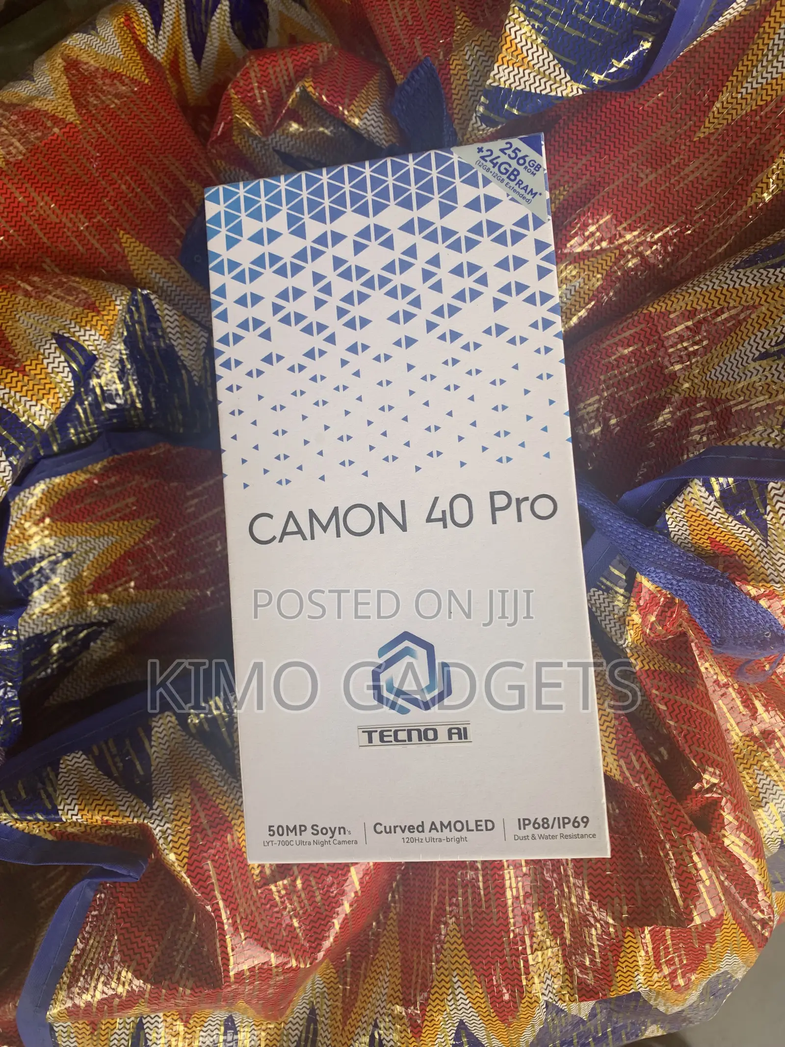 New Tecno Camon 40 Pro 5G 256 GB Gray