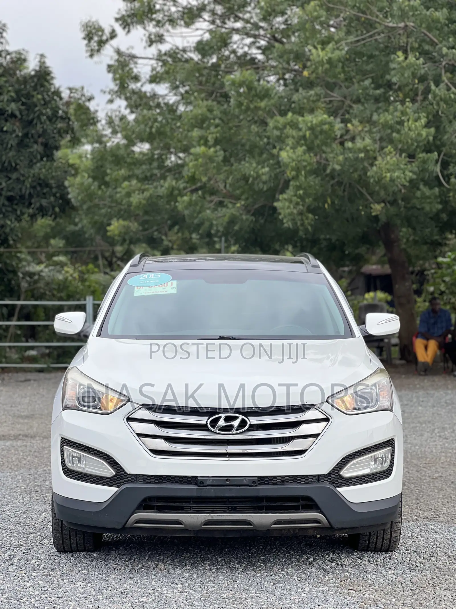 Hyundai Santa Fe 2015 White