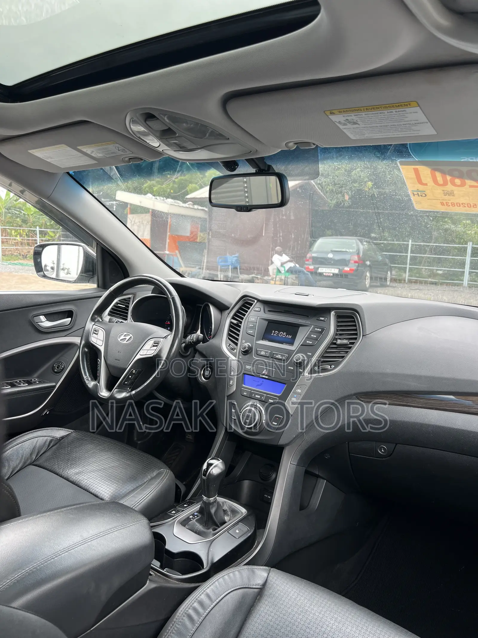 Hyundai Santa Fe 2015 White