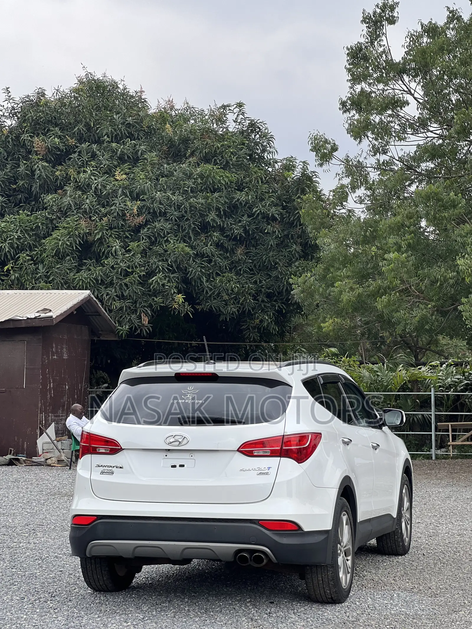 Hyundai Santa Fe 2015 White