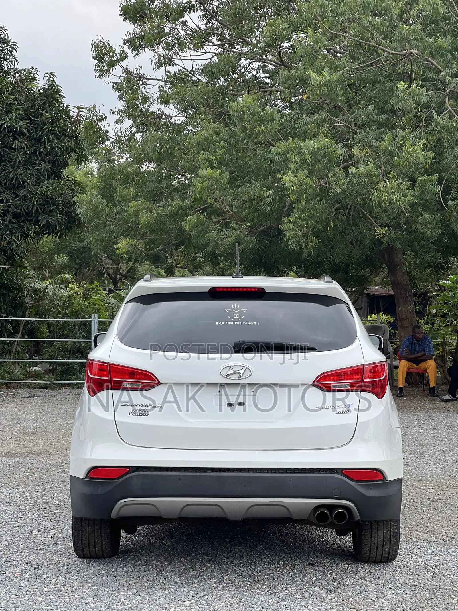 Hyundai Santa Fe 2015 White