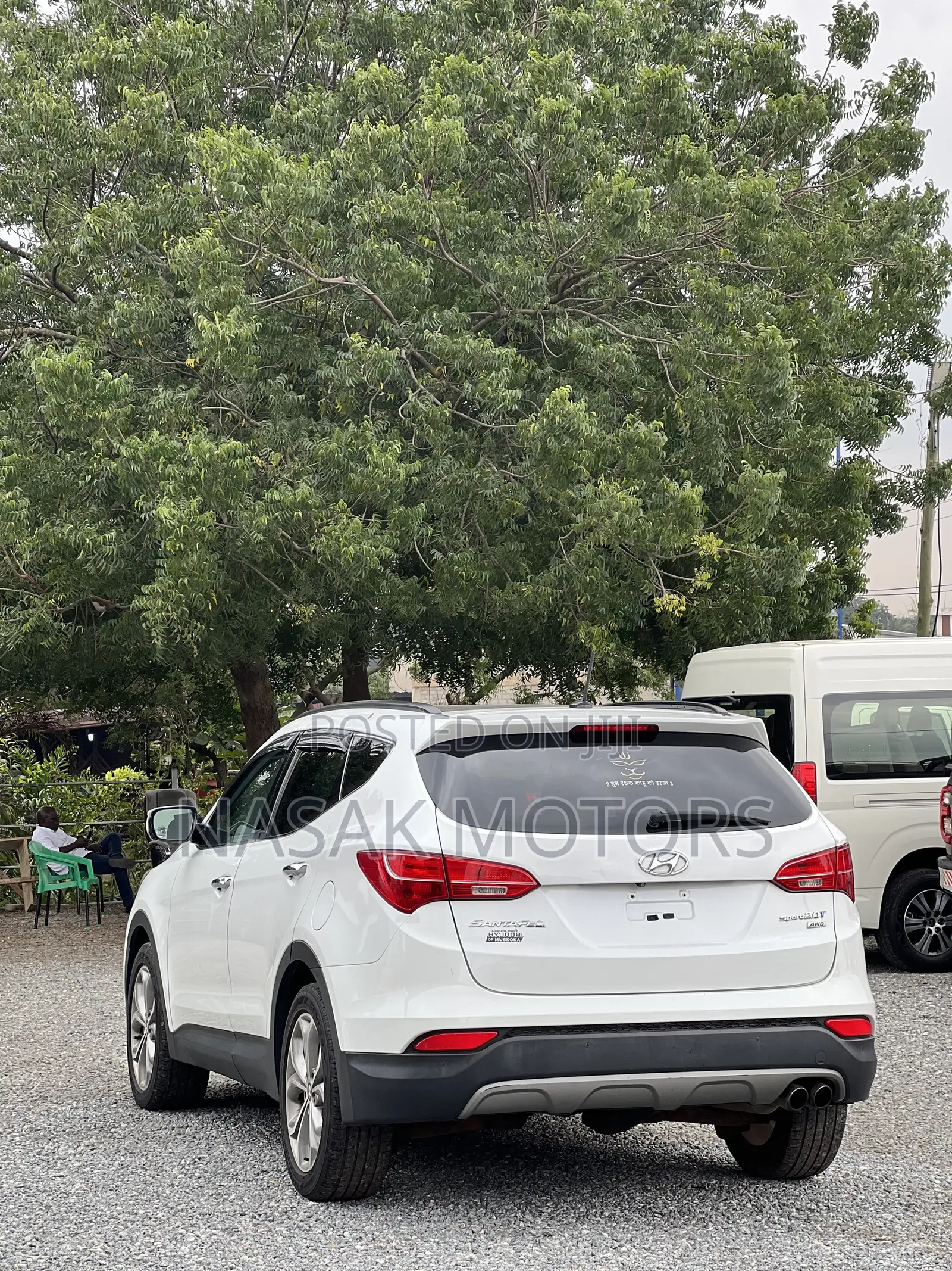 Hyundai Santa Fe 2015 White