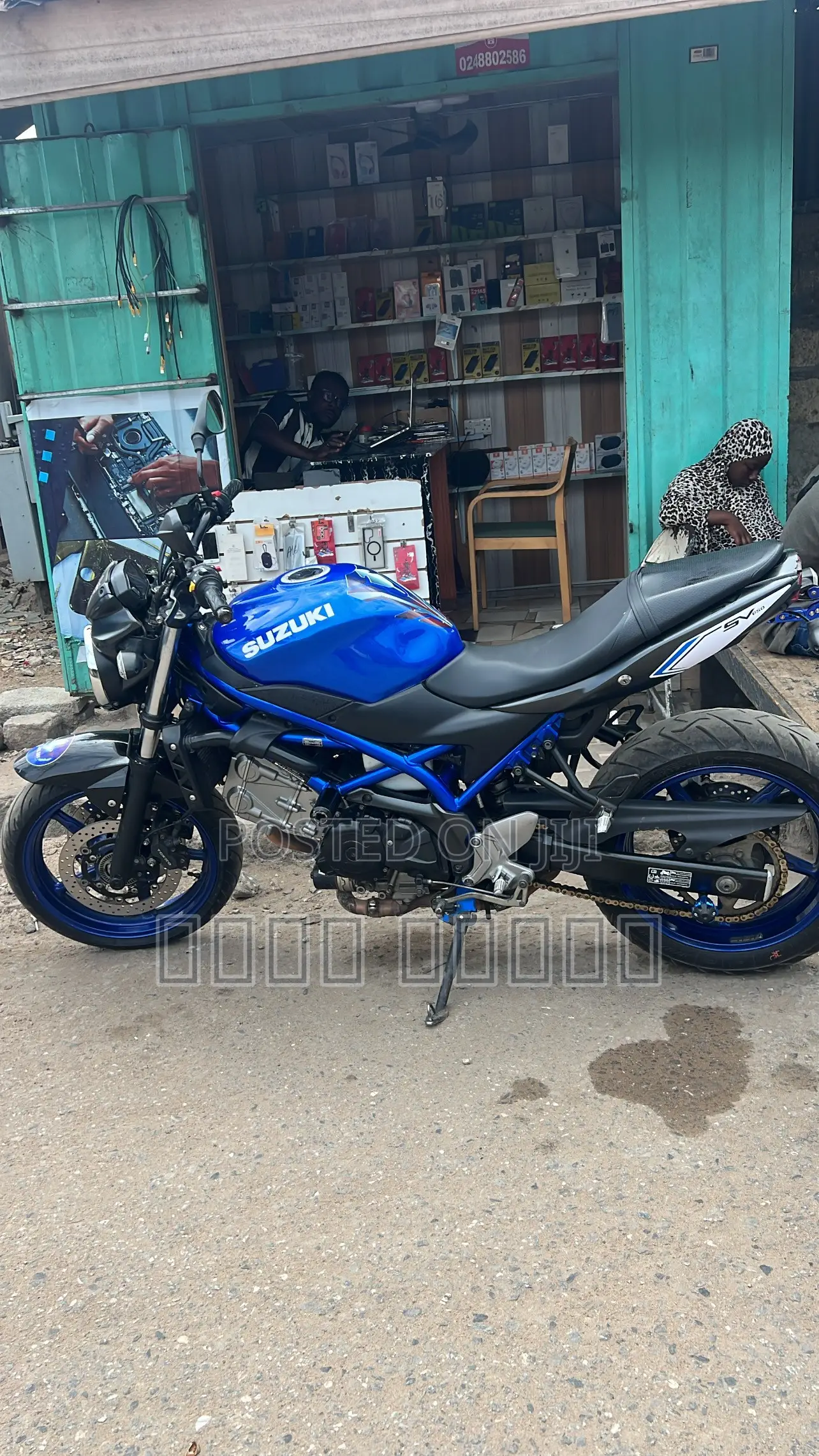 Suzuki SFV650 2023 Blue