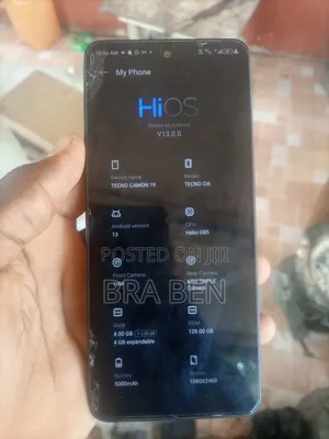 Tecno Camon 19 128 GB Blue