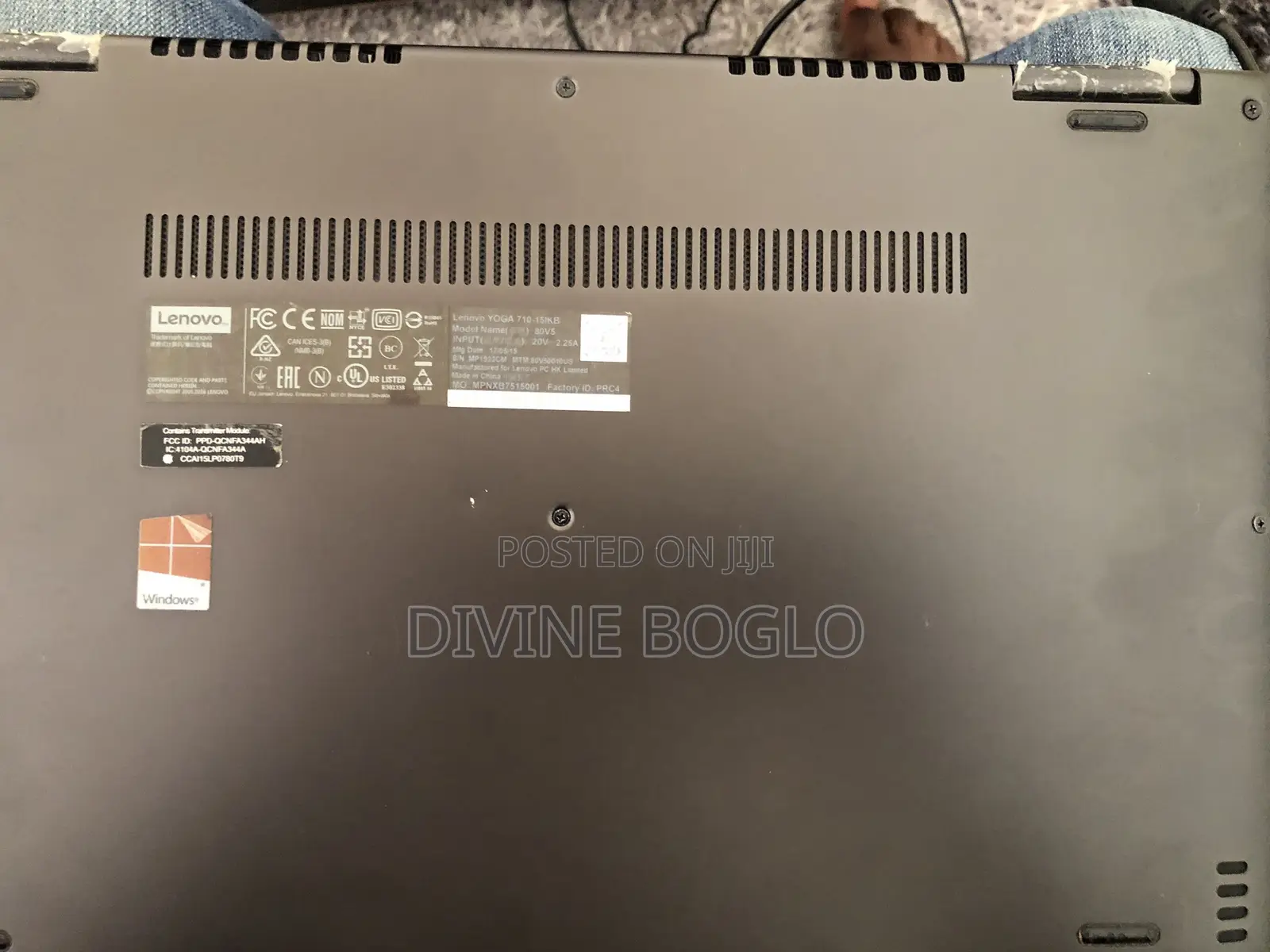 Laptop Lenovo Yoga 710 8GB Intel Core i5 HDD+SSD 256GB