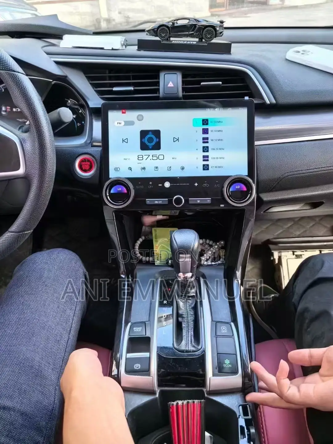 Honda Civic 2016 to 2021 Android