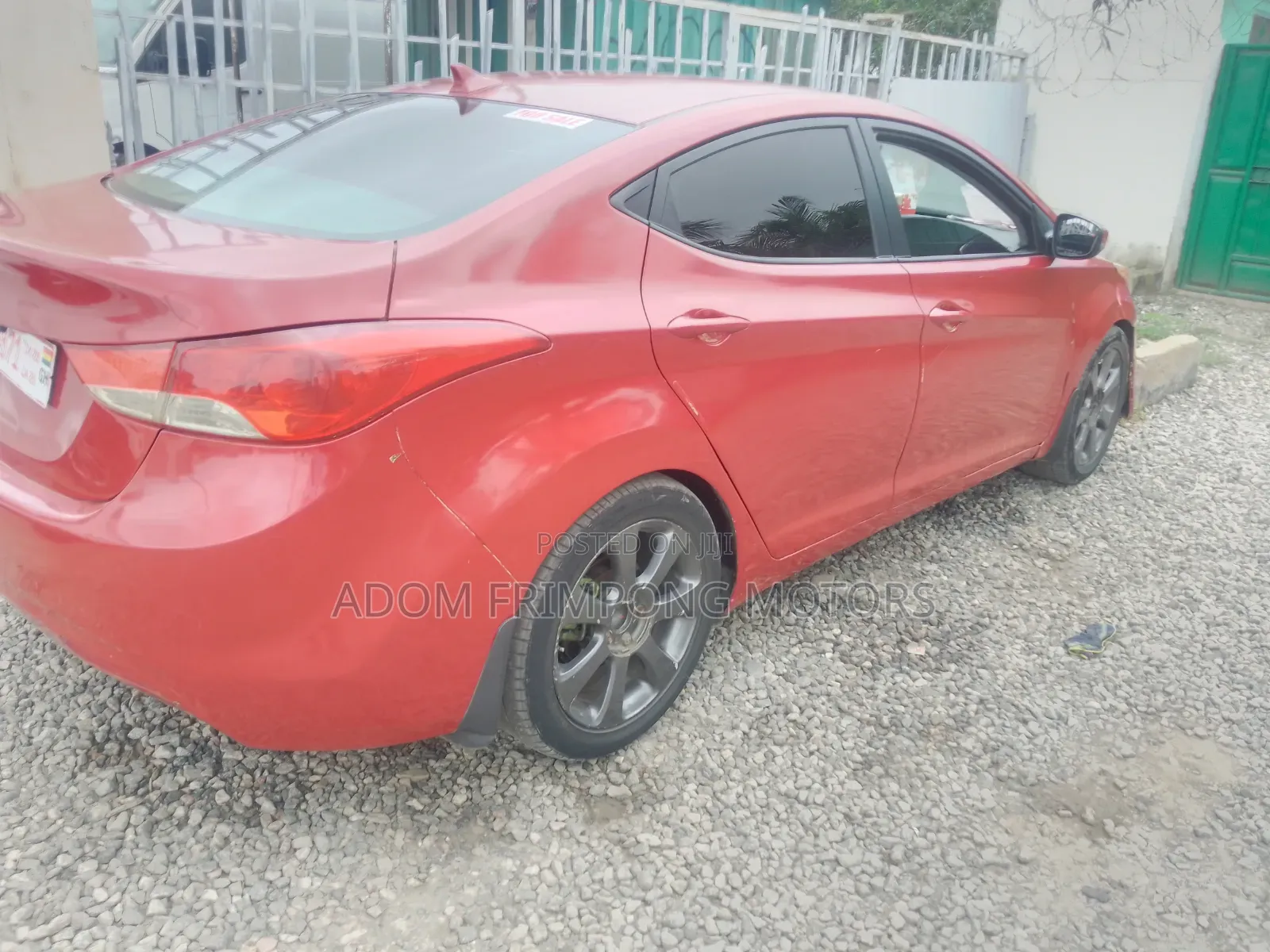 Hyundai Elantra 2013 Red