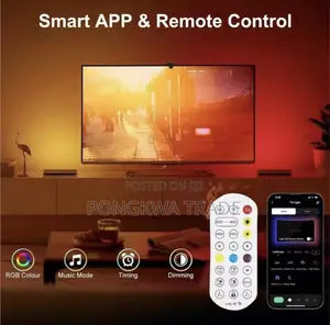 TV SYNC Backlight LED, Color Capture Sensor, APP and Remote Control
