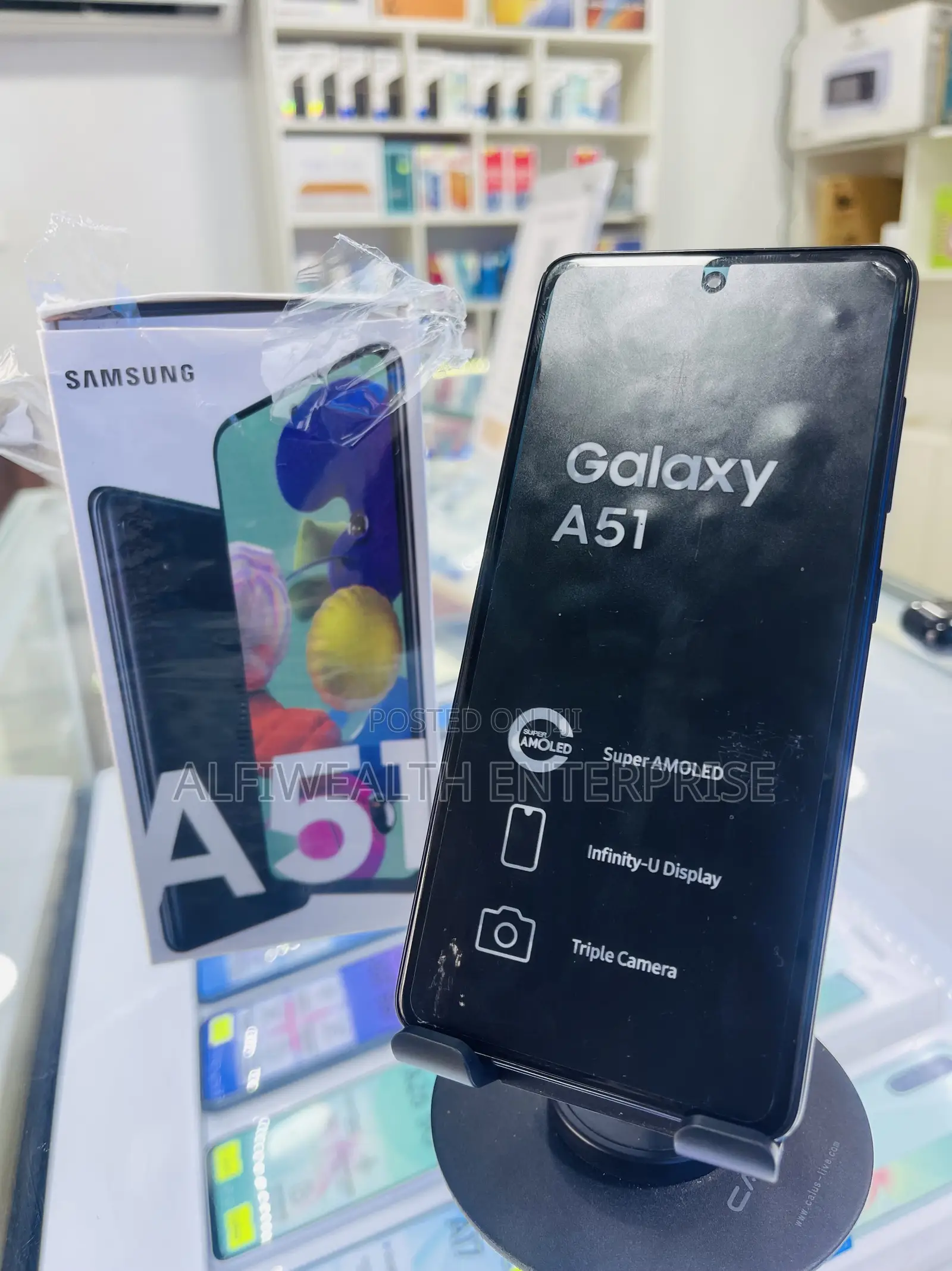 New Samsung Galaxy A51 128 GB Black