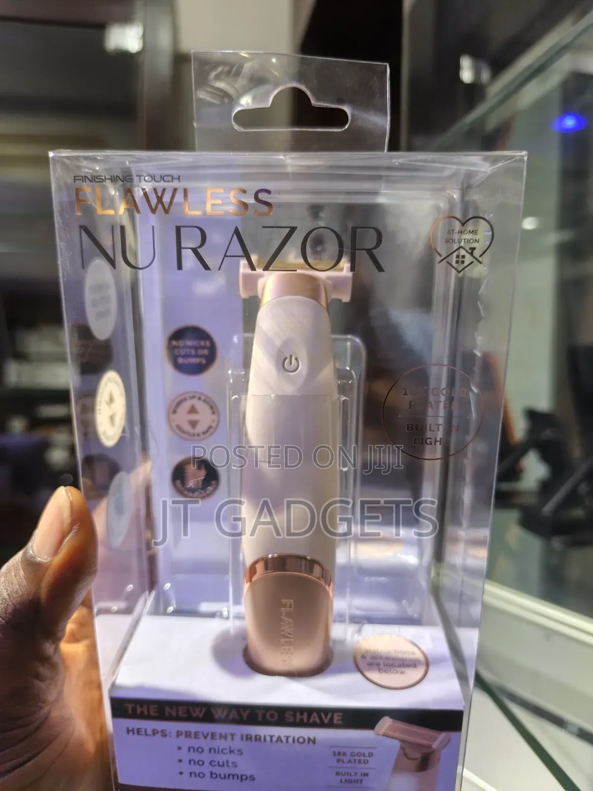 Finishing Touch Flawless Nu Razor – Brand New & Sealed