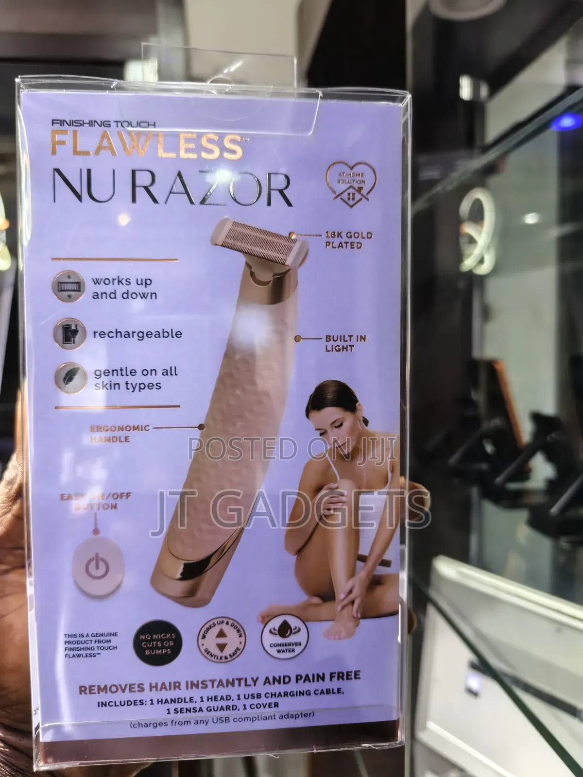 Finishing Touch Flawless Nu Razor – Brand New & Sealed