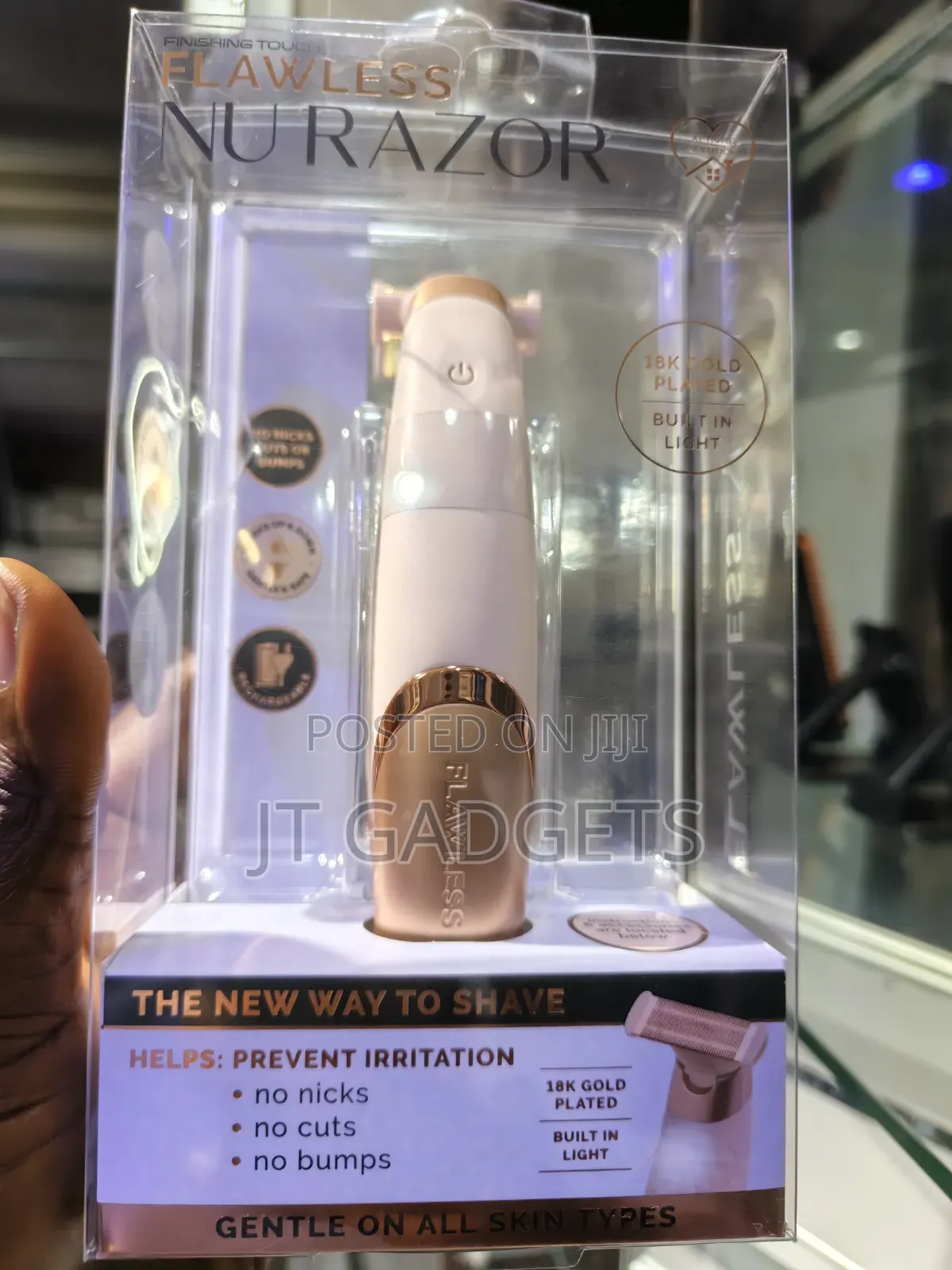 Finishing Touch Flawless Nu Razor – Brand New & Sealed