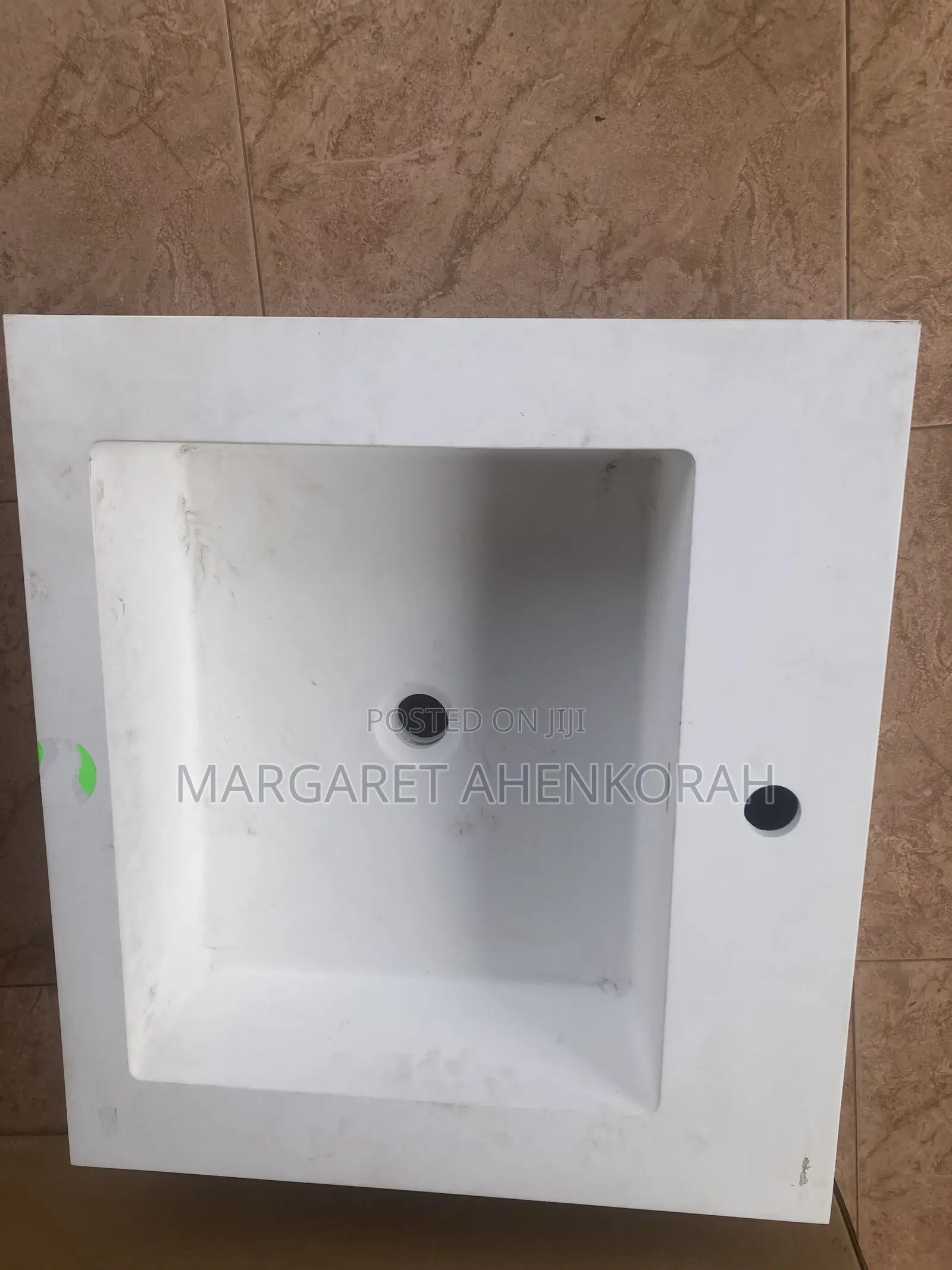 Brand New White Rectangular Sink 610x550x200MM