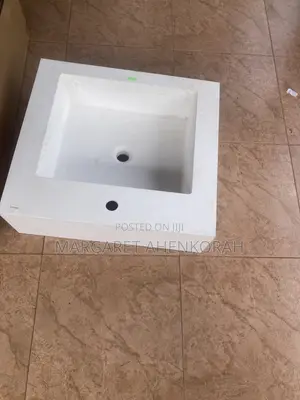 Brand New White Rectangular Sink 610x550x200MM