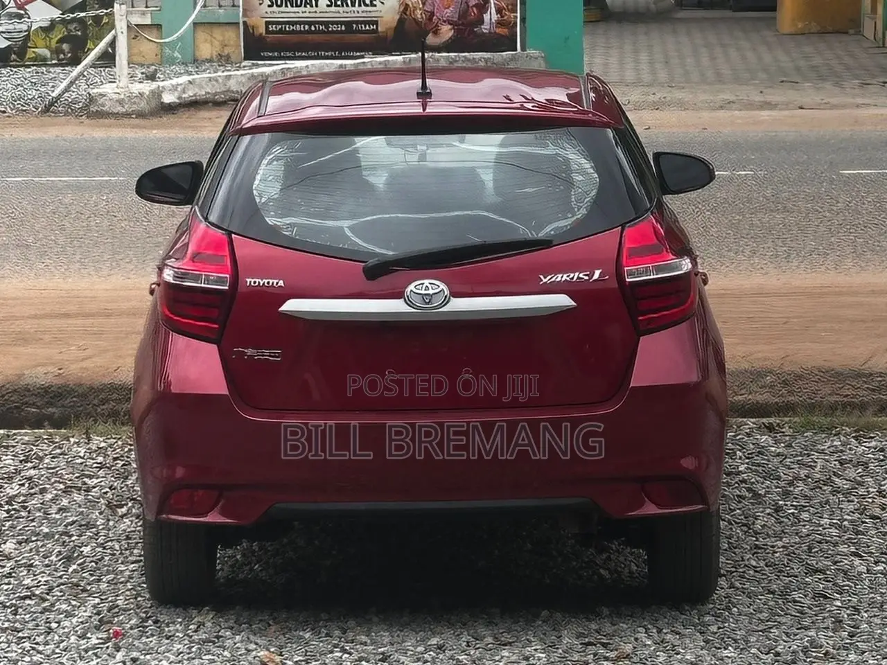 Toyota Yaris 2019 Red