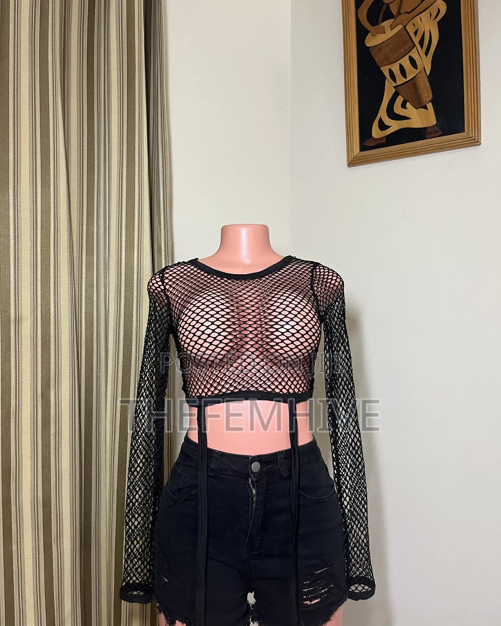 Cover Up Crop Top