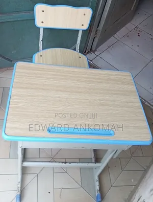 Kids Study Chair and Table (Metal)