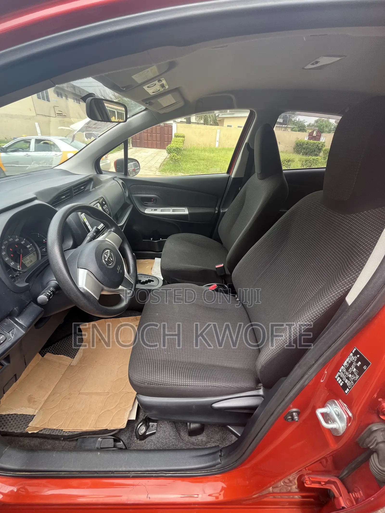 Toyota Vitz 2016 Orange