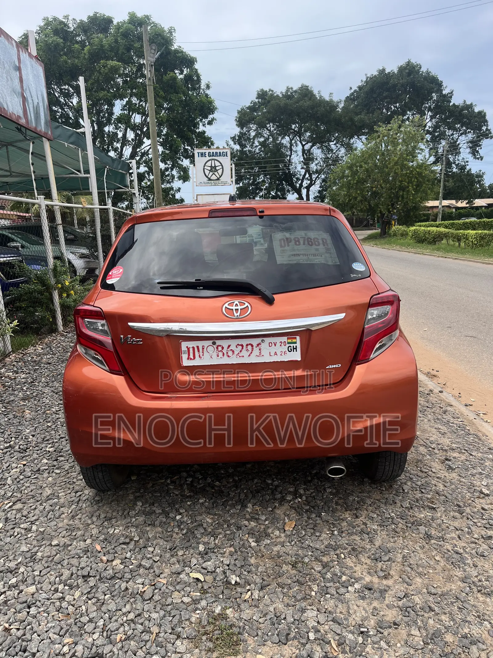 Toyota Vitz 2016 Orange