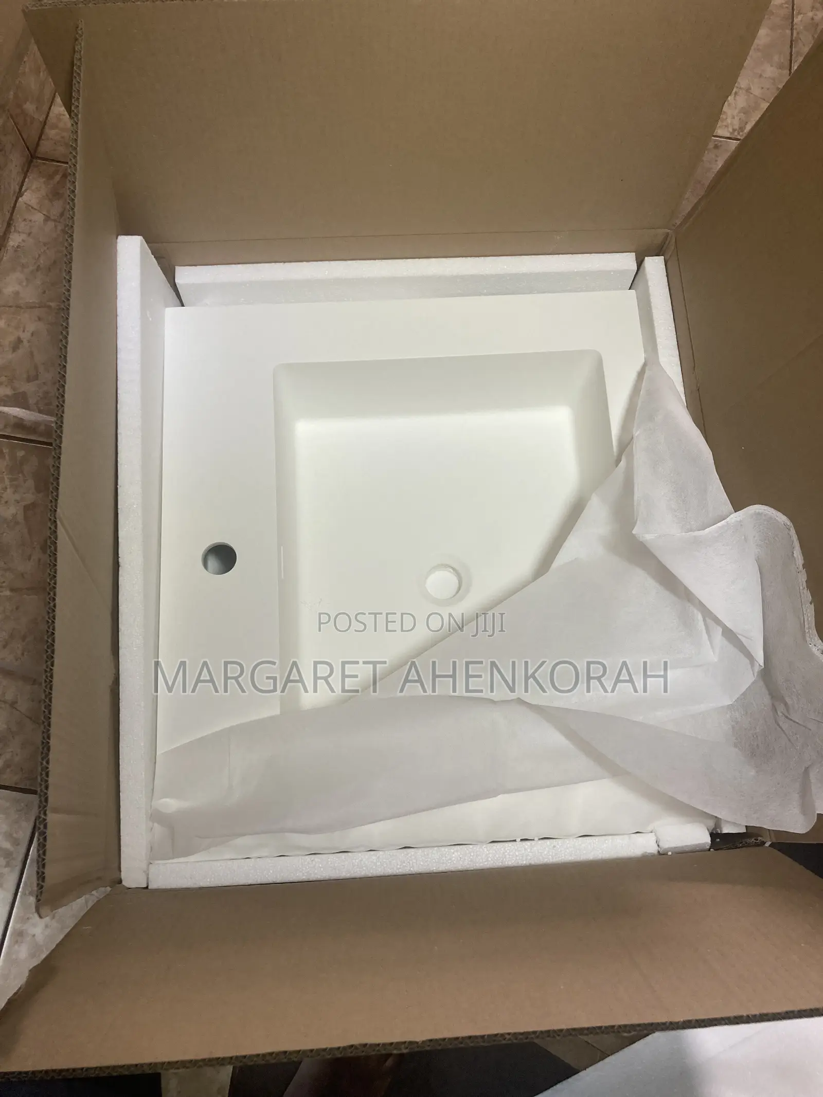 Brand New White Rectangular Sink 610x550x200MM