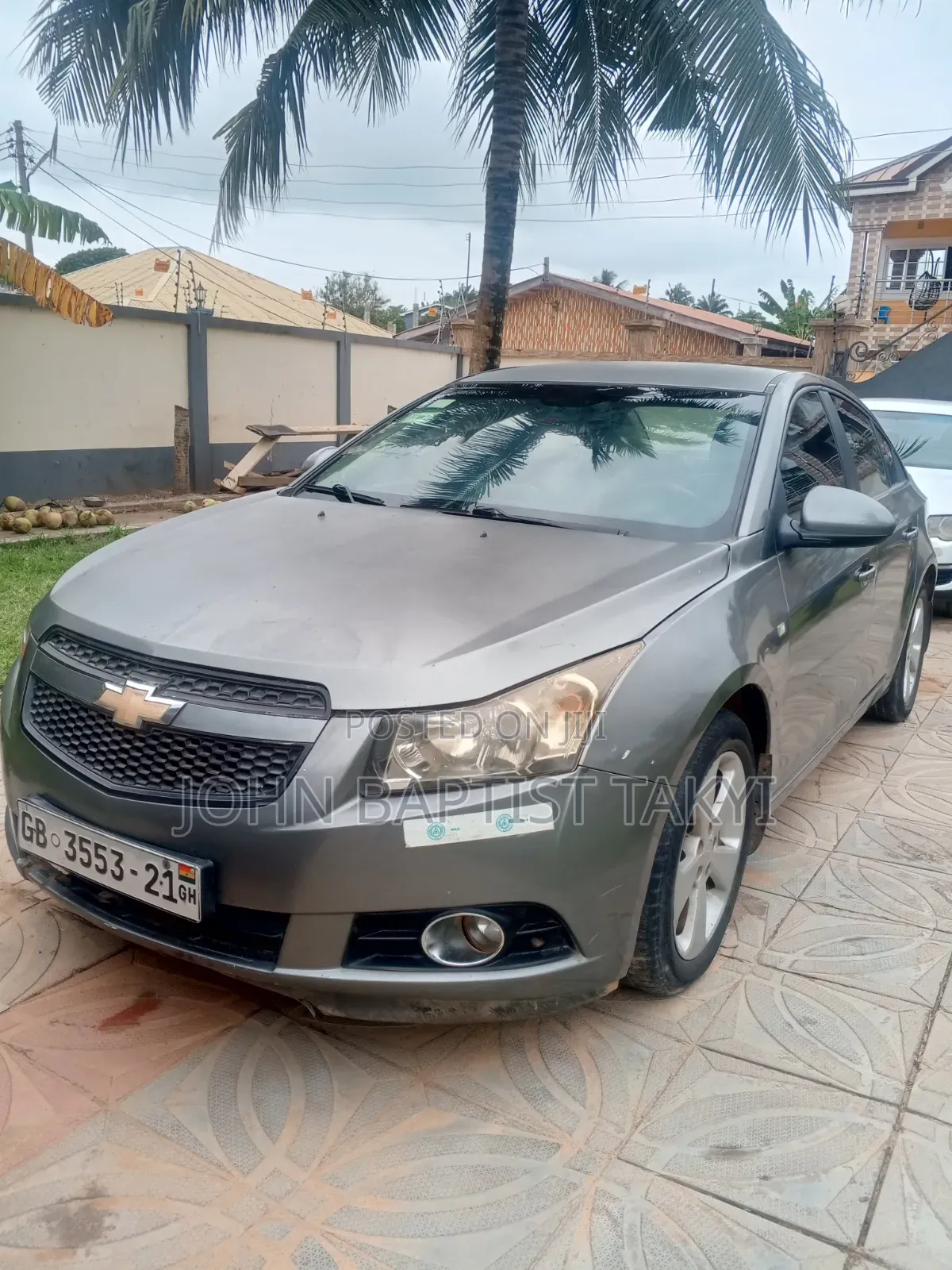 Chevrolet Cruze 2012 Gray