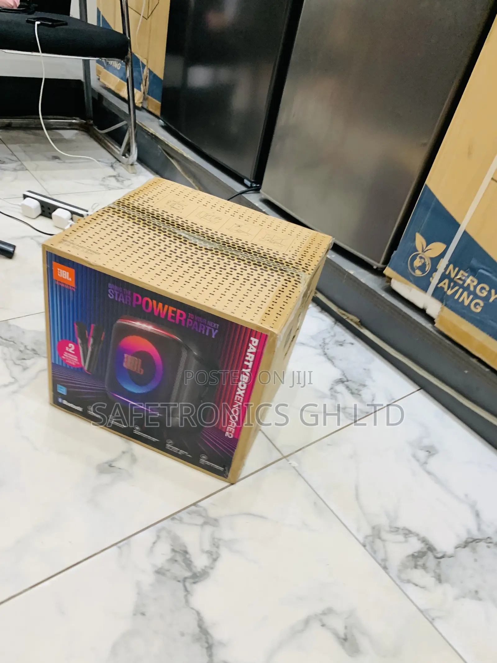 Get Unique JBL PartyBox Encore Essential 2 Portable Speaker With Mic