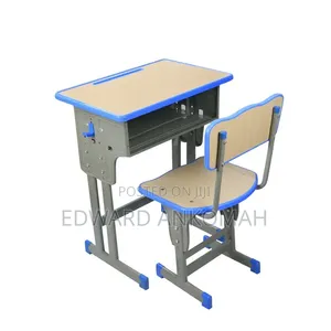Kids Study Chair and Table (Metal)