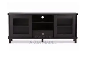 TV Stand/ Cabinet Wood With Sliding Door