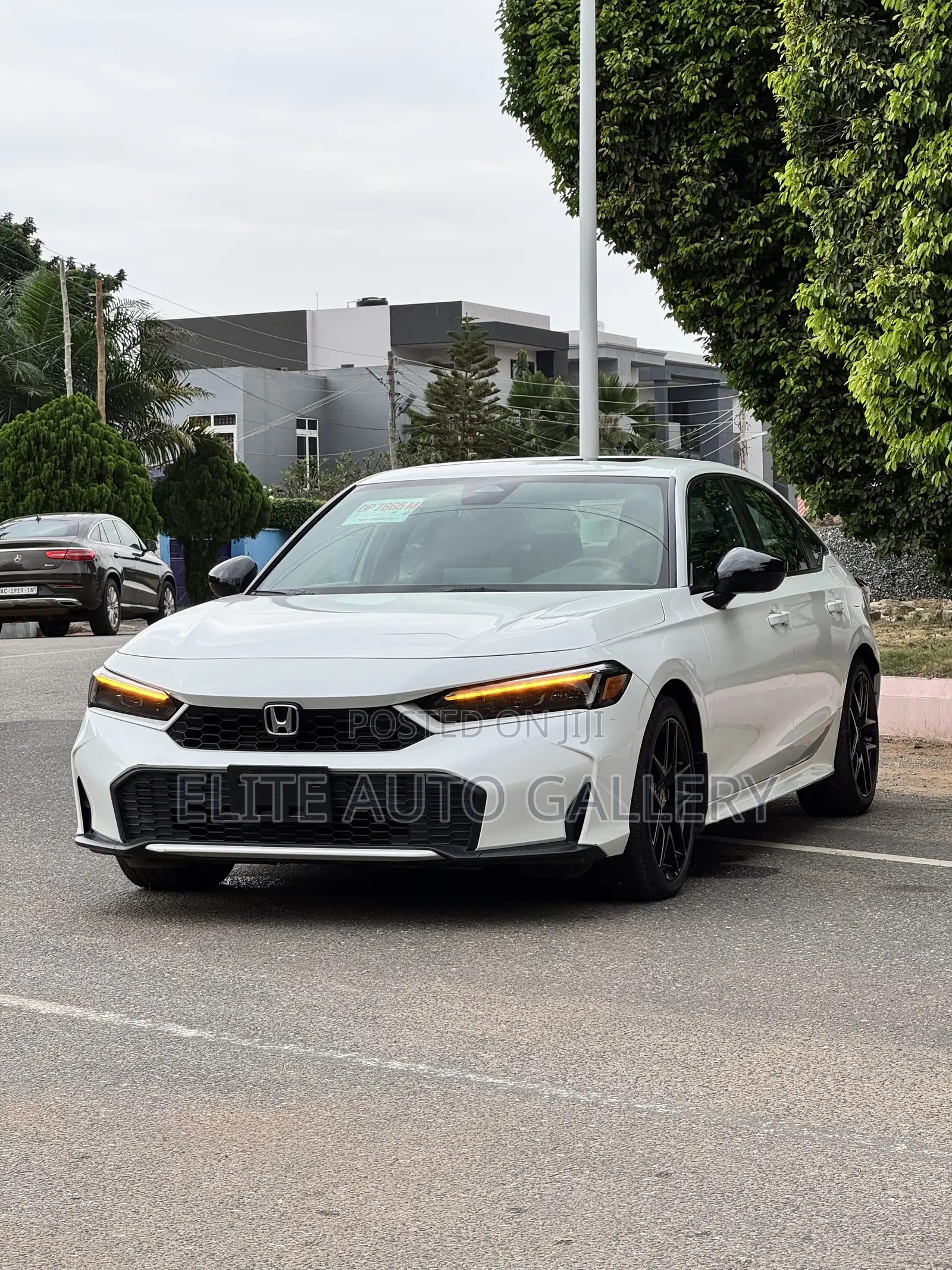 New Honda Civic Sport Hybrid Sedan 2026 White