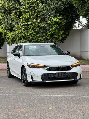 New Honda Civic Sport Hybrid Sedan 2026 White