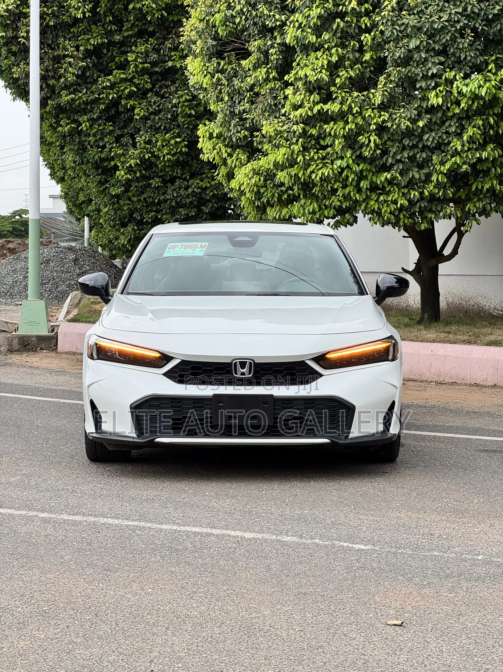 New Honda Civic Sport Hybrid Sedan 2026 White