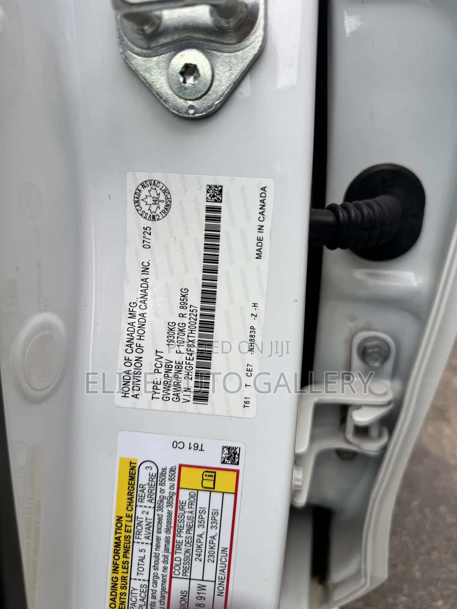 New Honda Civic Sport Hybrid Sedan 2026 White