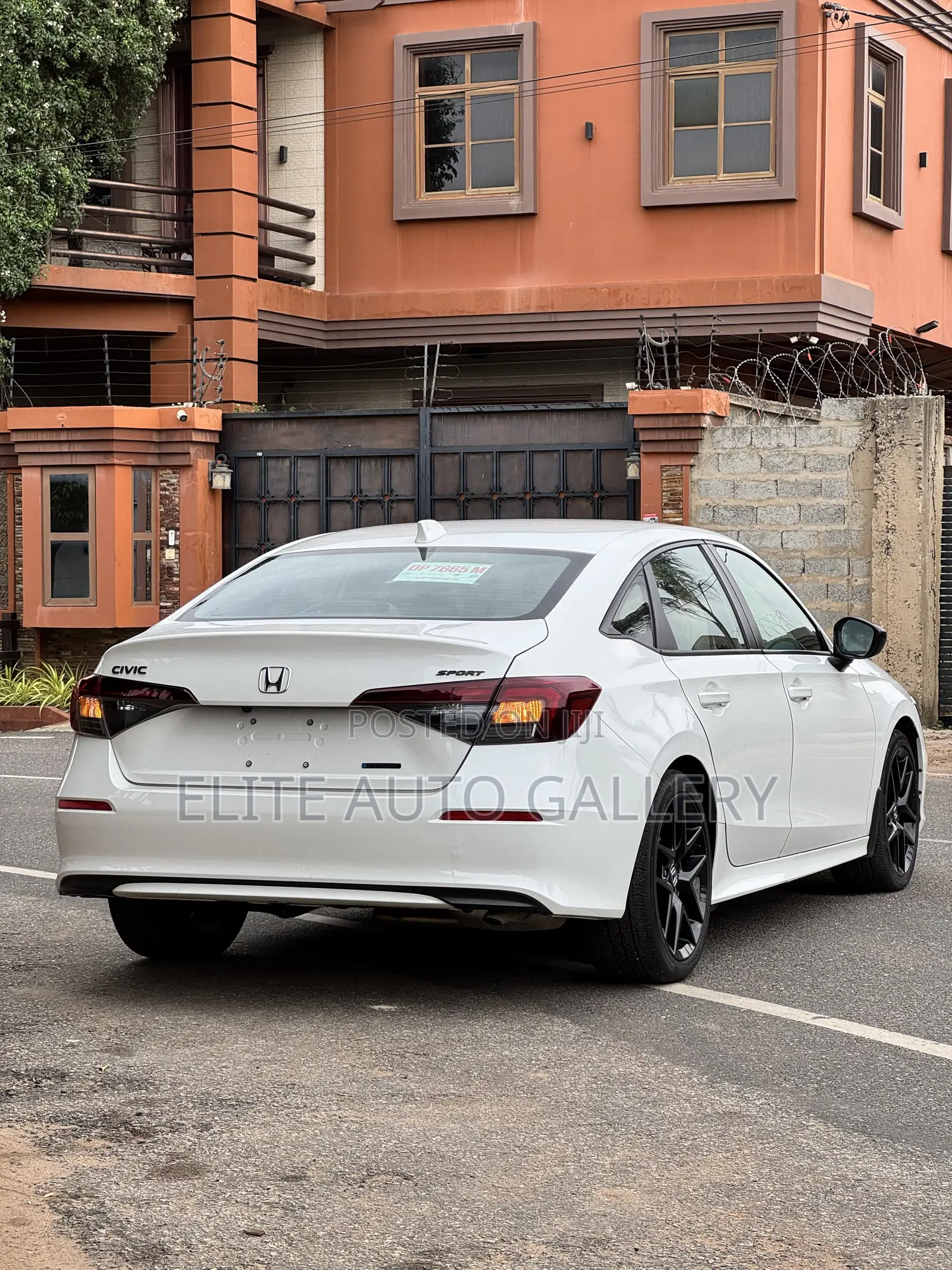 New Honda Civic Sport Hybrid Sedan 2026 White