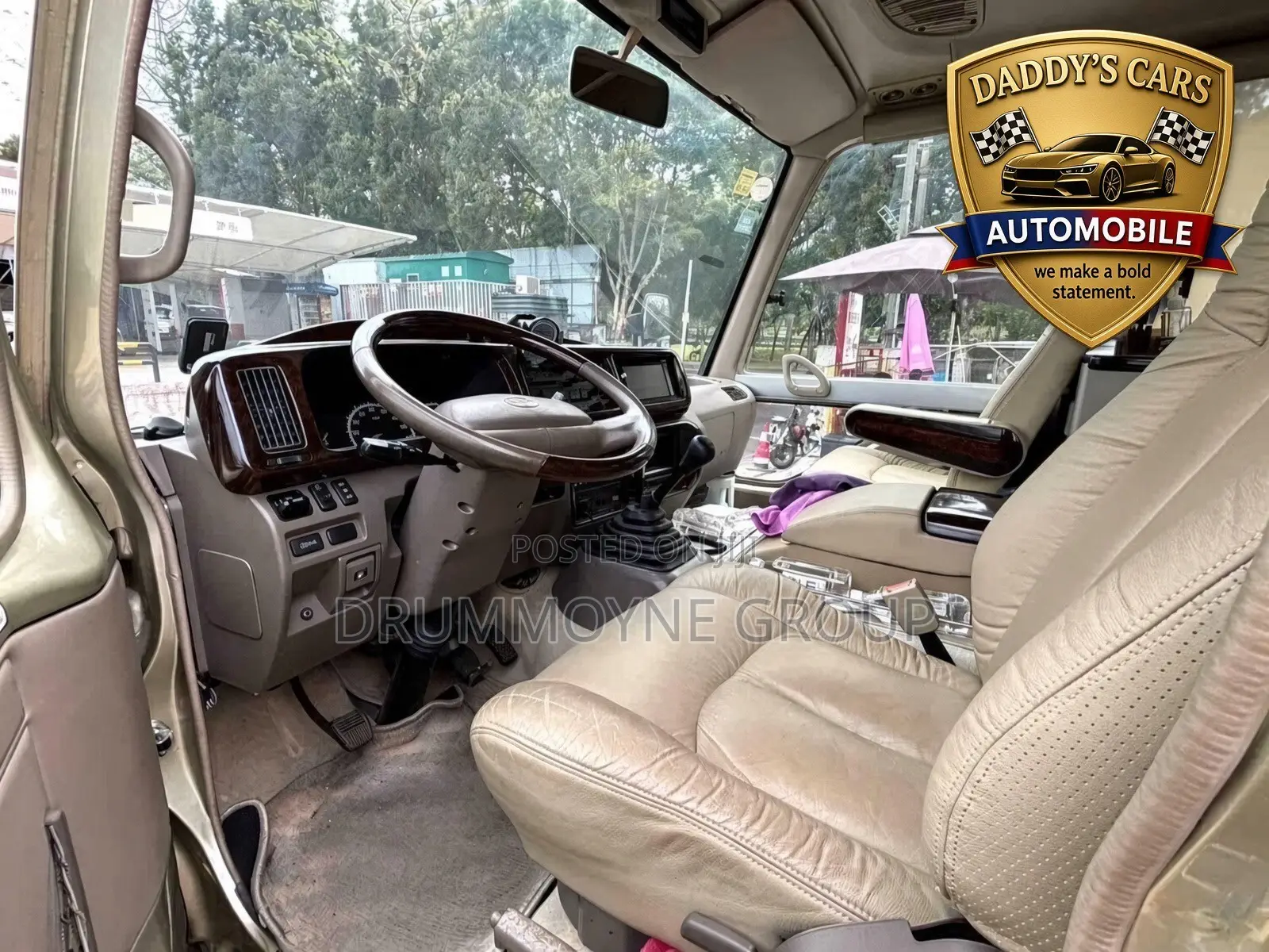 Toyota Coaster 2011 Brown