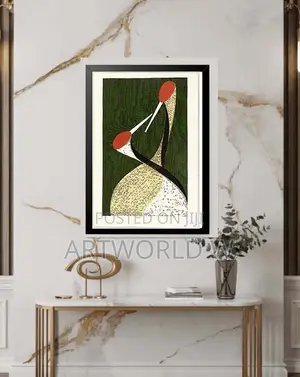 A3 Framed Bird Art