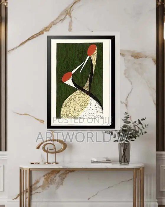 A3 Framed Bird Art